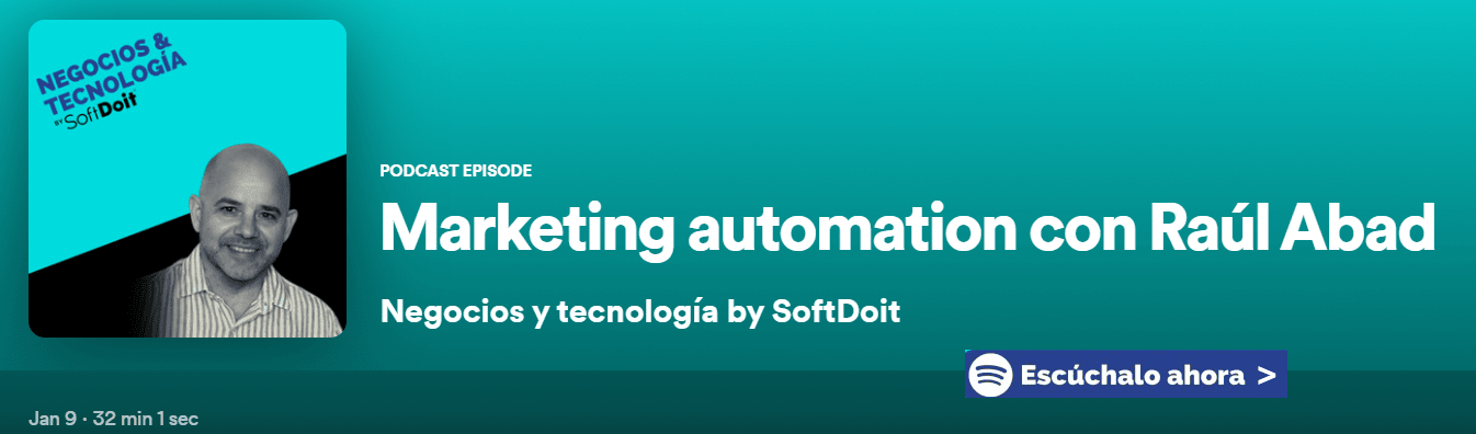 Entrevista Podcast sobre Marketing Automation softdoit podcast 1346x396 1